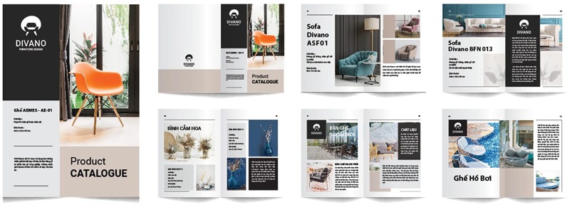 Dịch vụ thiết kế Catalogue, Brochure chuyên nghiệp