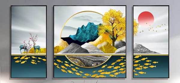 Tạo dấu ấn riêng bằng tranh canvas theo yêu cầu