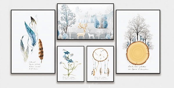 Tạo dấu ấn riêng bằng tranh canvas theo yêu cầu