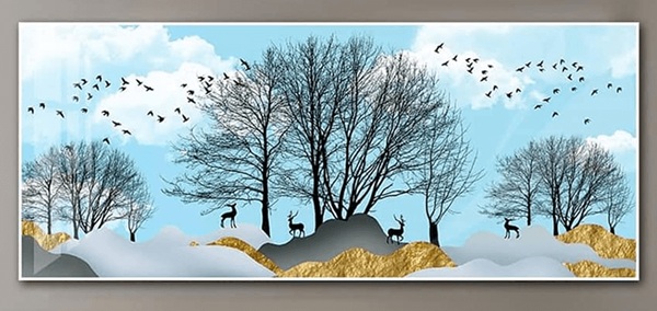 Tạo dấu ấn riêng bằng tranh canvas theo yêu cầu