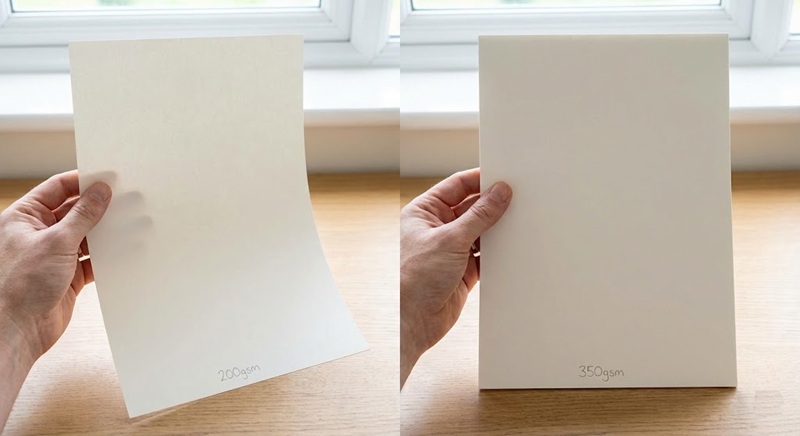 Cách chọn định lượng giấy in thiệp mời phù hợp