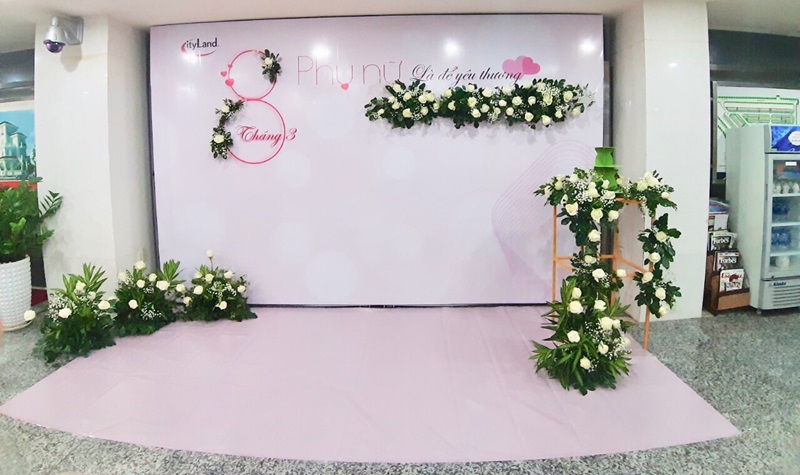 Mẫu backdrop sự kiện đẹp