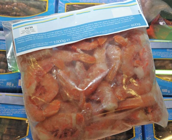 Mẫu bao bì thủy sản chuyên nghiệp