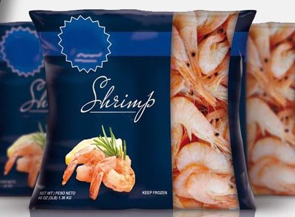 Mẫu bao bì thủy sản chuyên nghiệp