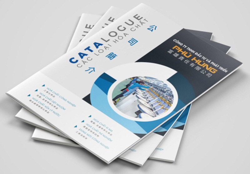 Dịch vụ in catalogue brochure tại tphcm