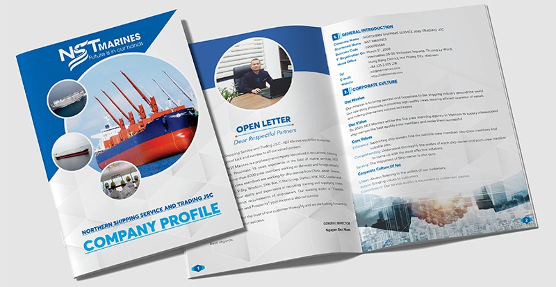 Mẫu in catalogue brochure 