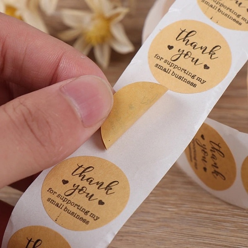 Mẫu in decal giấy kraft tại In ấn Hoàng Nam