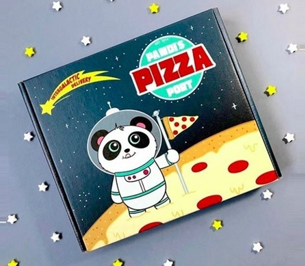 Mẫu hộp giấy đựng pizza đẹp mắt