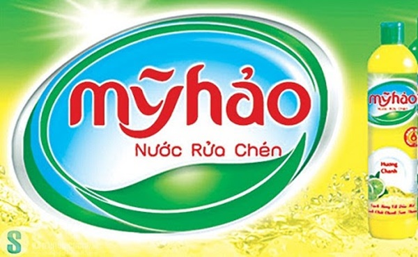 Mẫu in nhãn decal chai nước rửa chén