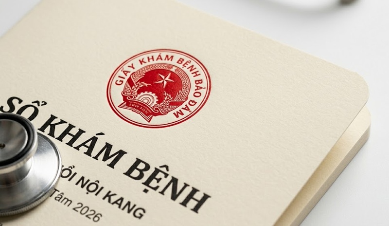 In Offset chuẩn màu giúp bìa sổ khám bệnh không bị sai lệch nhận diện In Offset chuẩn màu giúp bìa sổ khám bệnh không bị sai lệch nhận diện