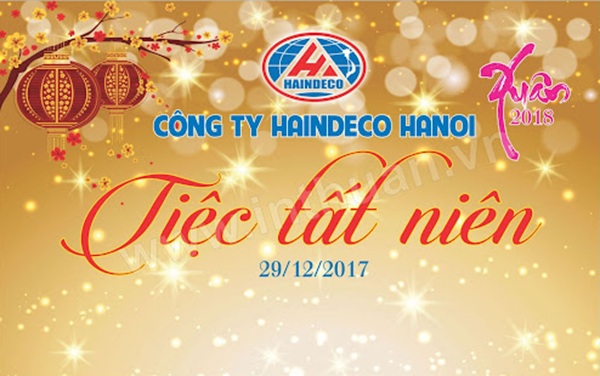 Vì sao phông bạt lại quan trọng trong các buổi tiệc tất niên?