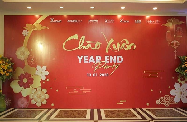 Mẫu in phông bạt tất niên đẹp 