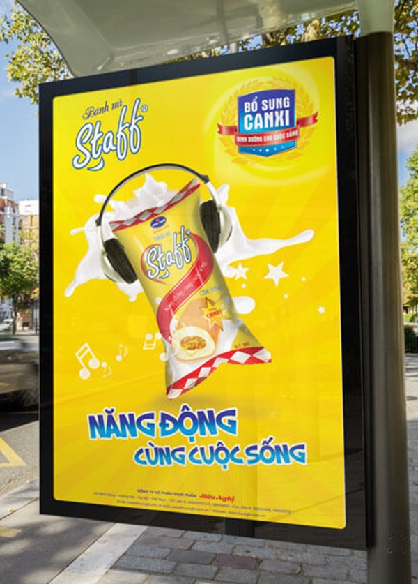 Mẫu in poster quảng cáo đẹp