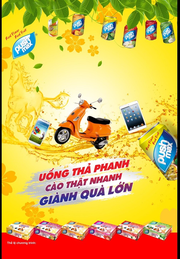 Mẫu in poster quảng cáo đẹp