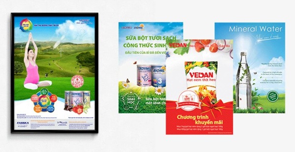 Mẫu in poster quảng cáo đẹp