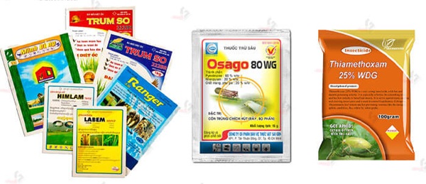 Mẫu in tem nhãn thuốc bảo vệ thực vật