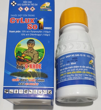 Mẫu in tem nhãn thuốc bảo vệ thực vật