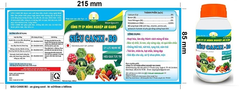 Mẫu in tem nhãn thuốc bảo vệ thực vật