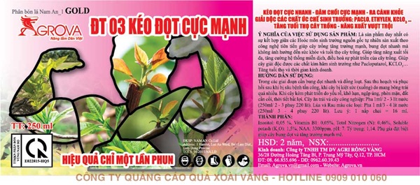 Mẫu in tem nhãn thuốc bảo vệ thực vật