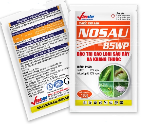 Mẫu in tem nhãn thuốc bảo vệ thực vật