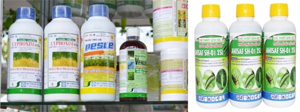 Mẫu in tem nhãn thuốc bảo vệ thực vật