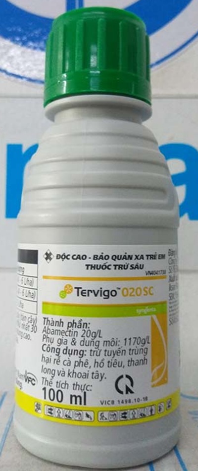 Mẫu in tem nhãn thuốc bảo vệ thực vật