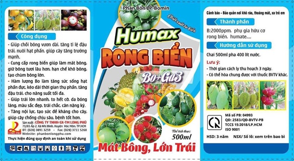 Mẫu in tem nhãn thuốc bảo vệ thực vật