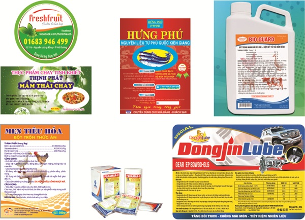 Mẫu in tem nhãn thuốc thú y