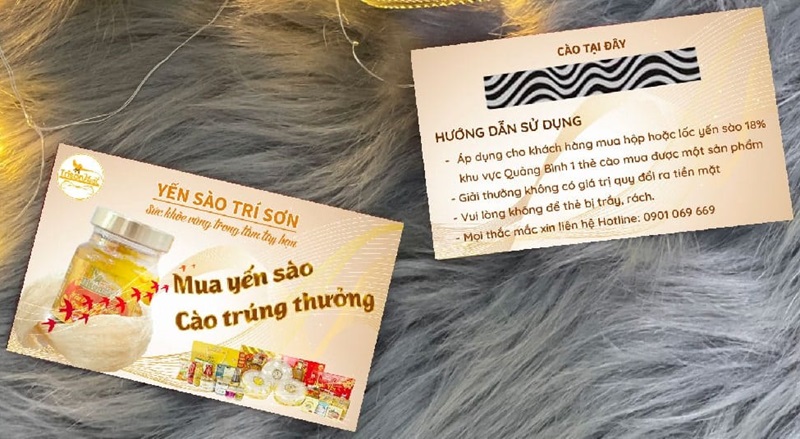 Mẫu in thẻ cào khuyến mãi