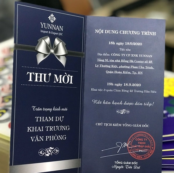 Mẫu thiệp mời đẹp