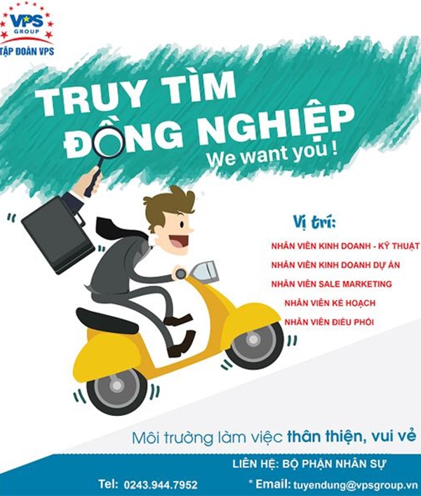 Mẫu tờ rơi tuyển dụng