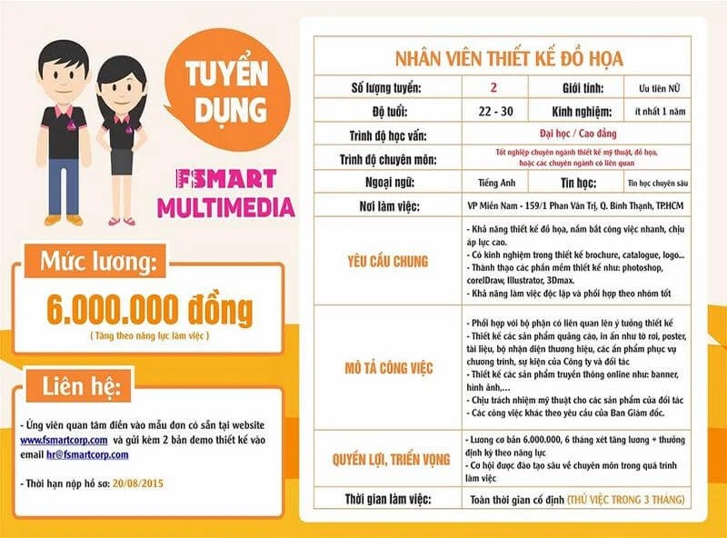 Nhược điểm của tờ rơi tuyển dụng