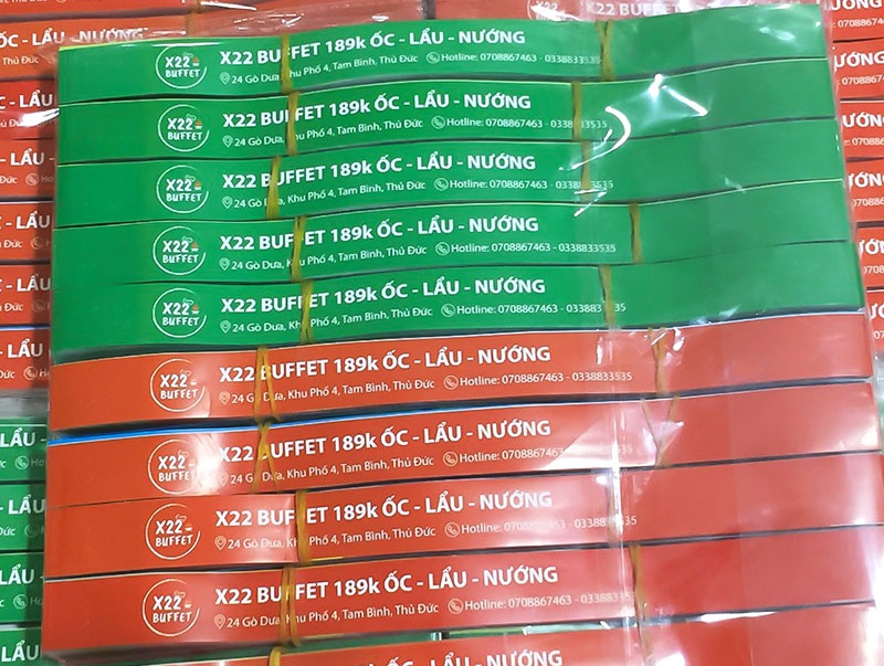 Mẫu vòng đeo tay kiểm soát buffet