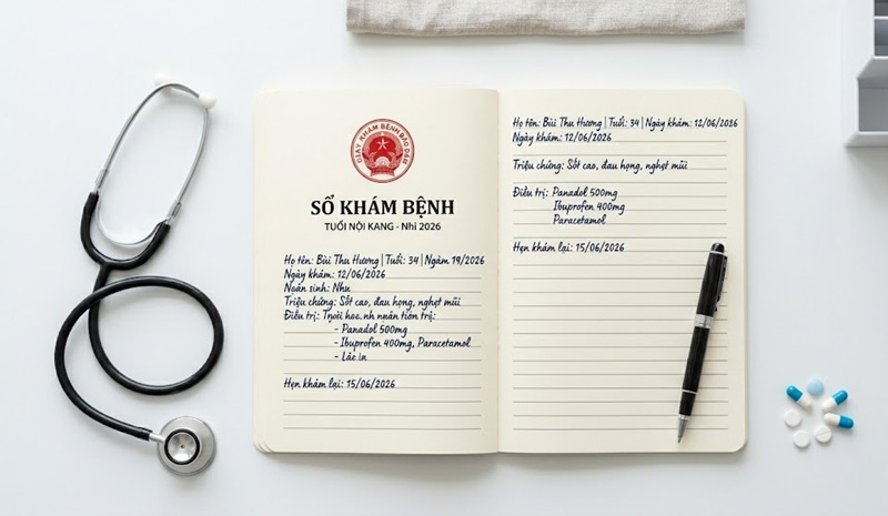 Những lợi ích khi chọn in sổ khám bệnh chất lượng giúp lưu trữ hồ sơ lâu bền