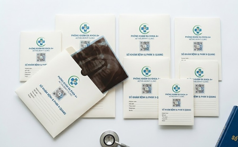 Các mẫu in túi đựng phim X-quang chất liệu giấy và nhựa chuyên dụng