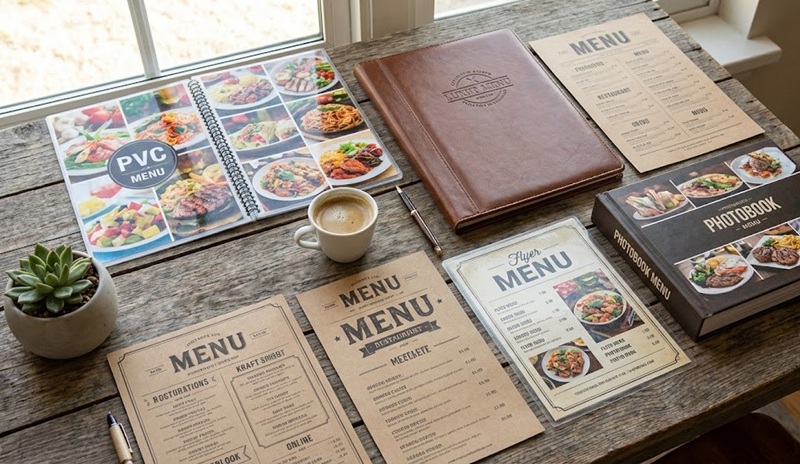 Các mẫu in menu đa dạng quy cách tại Hoàng Nam Các mẫu in menu đa dạng quy cách tại Hoàng Nam