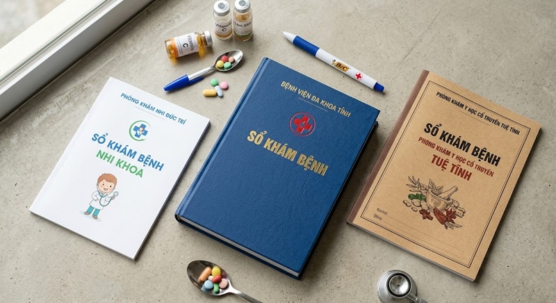 Các loại sổ khám bệnh phổ biến hiện nay cho bệnh viện và phòng khám Các loại sổ khám bệnh phổ biến hiện nay cho bệnh viện và phòng khám