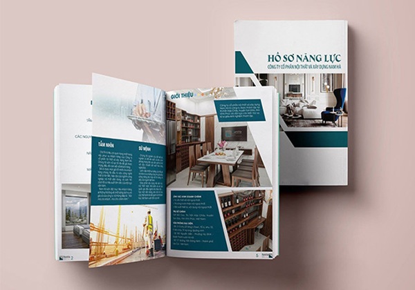 Các mẫu thiết kế hồ sơ năng lực nổi bật