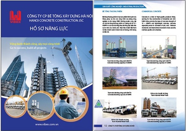 Các mẫu thiết kế hồ sơ năng lực nổi bật