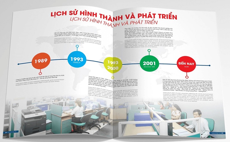 Các mẫu thiết kế hồ sơ năng lực nổi bật
