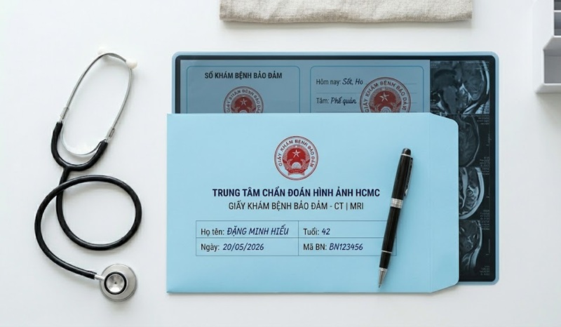 Mẫu in túi đựng phim CT-MRI chuyên nghiệp cho trung tâm y tế