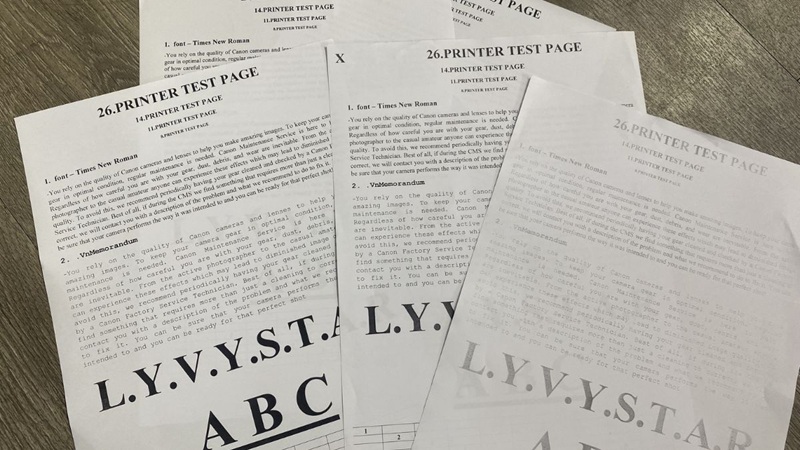 Tại Sao Bản In Bị Mờ, Nhòe Hình?