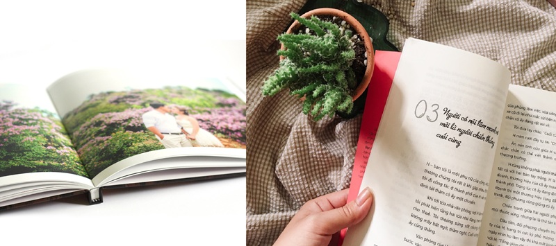So sánh độ dày giấy in photobook và giấy in sách thường