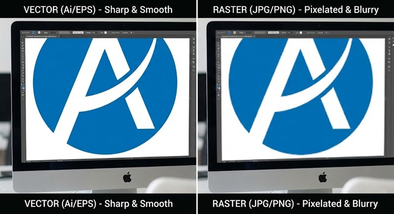 So sánh file vector và file ảnh bitmap khi in decal