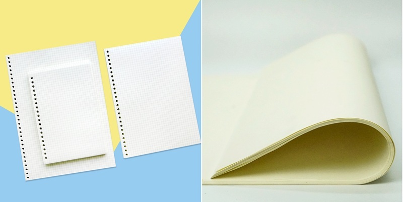 So sánh giấy Fort trắng và giấy Fort kem khi in sách