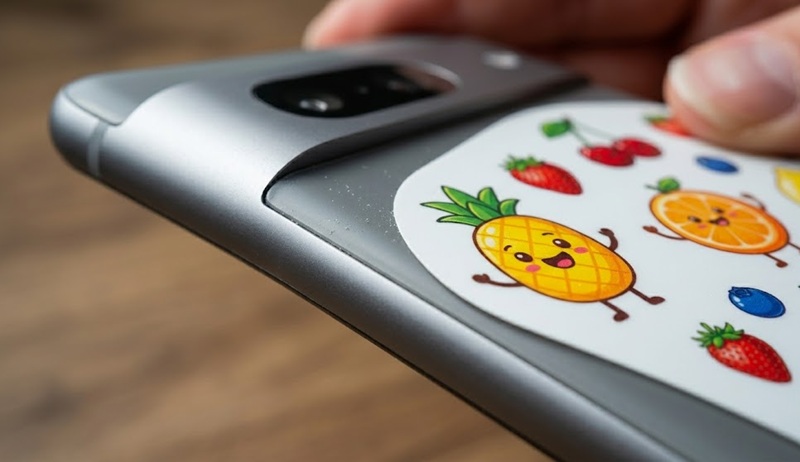 Sticker trang trí từ chất liệu decal nhựa sữa bám dính tốt Sticker trang trí từ chất liệu decal nhựa sữa bám dính tốt