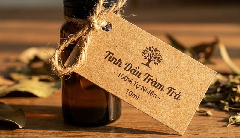 Thẻ treo giấy Kraft cột dây đay cho sản phẩm tinh dầu thiên nhiên Thẻ treo giấy Kraft cột dây đay cho sản phẩm tinh dầu thiên nhiên