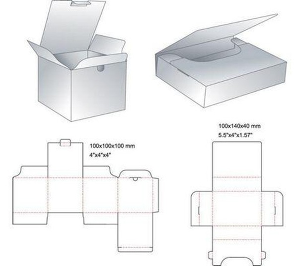 Mẫu thiết kế hộp giấy đẹp
