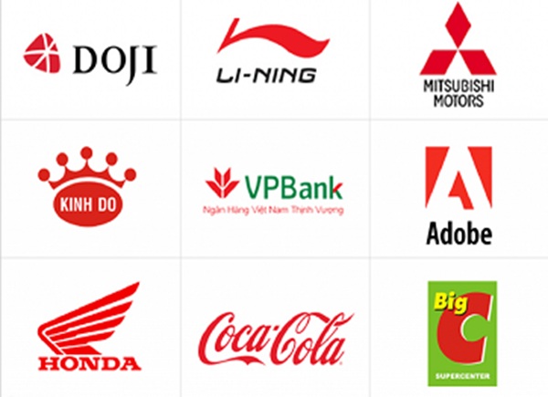 Ví dụ thực tế các logo thiết kế theo phong thủy thành công