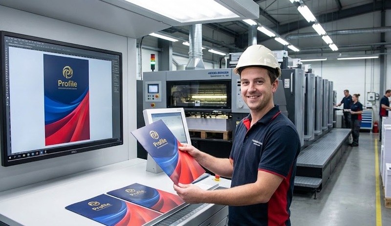 Dịch vụ thiết kế và in profile chuẩn màu sắc nét